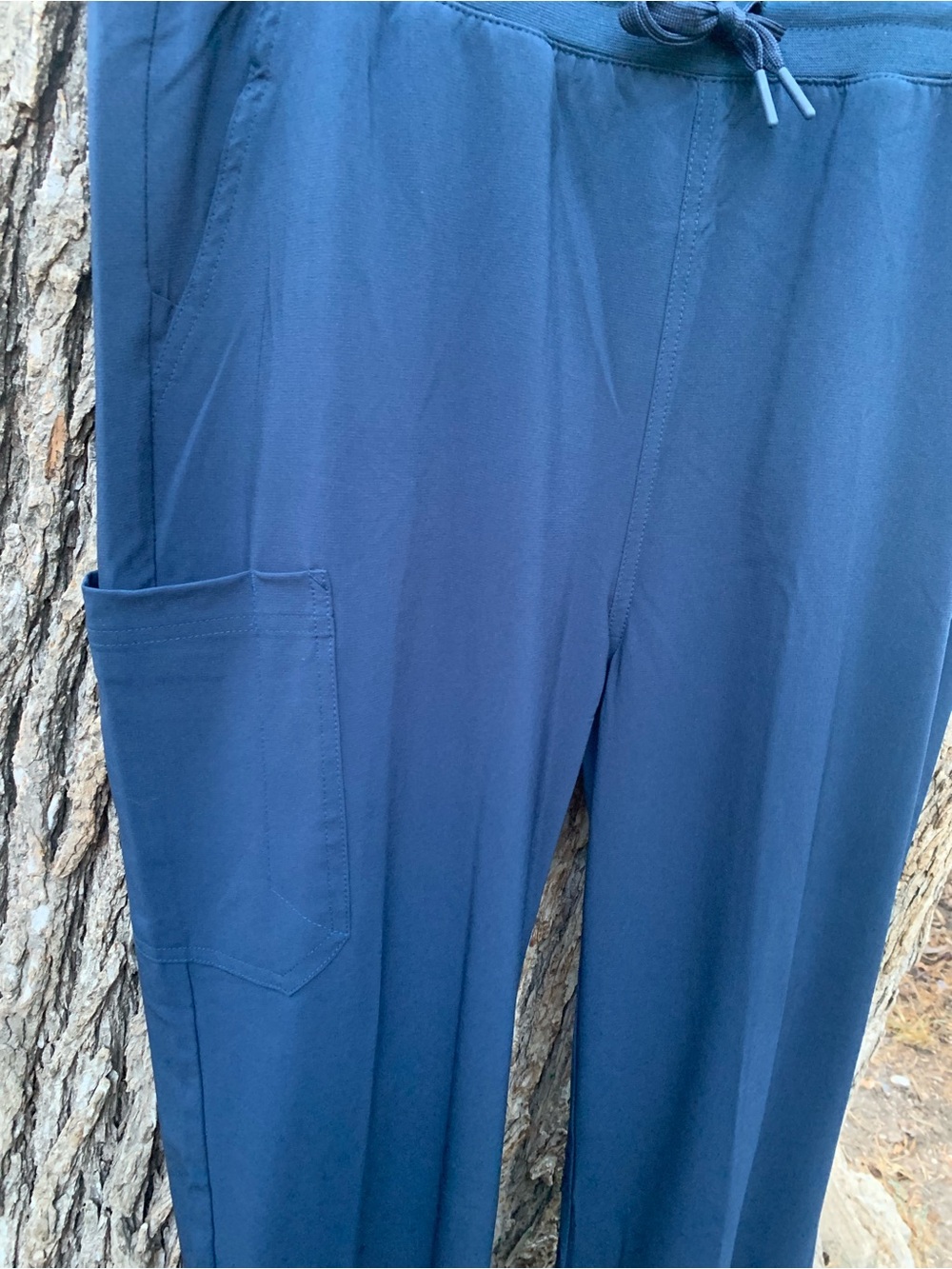 Carhartt Men's Navy Cargo Drawstring Pants - Picture 5 of 11